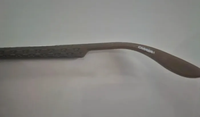 Lunettes de soleil Carrera homme – monture marron + étui - photo numéro 7
