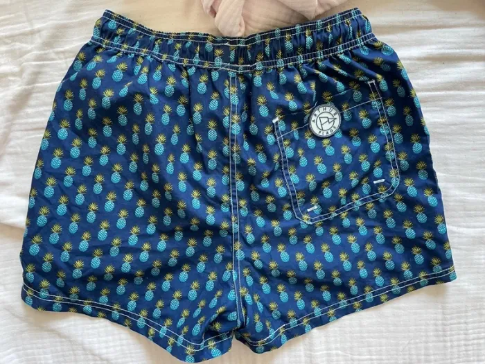 Short de bain Arthur bleu T S - photo numéro 3