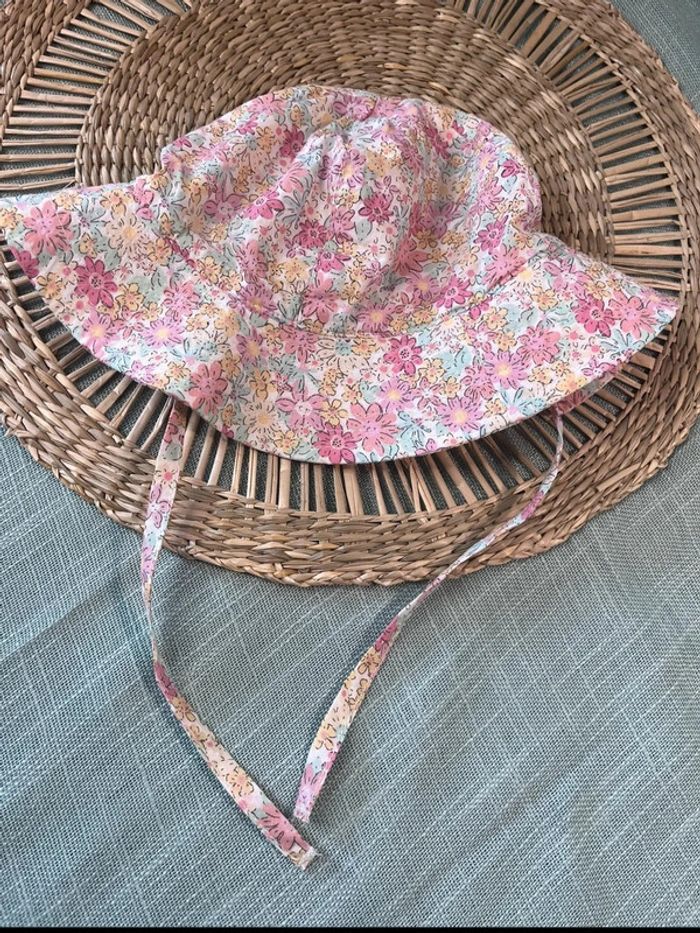Chapeau liberty taille 6-12 mois 46-48 cm