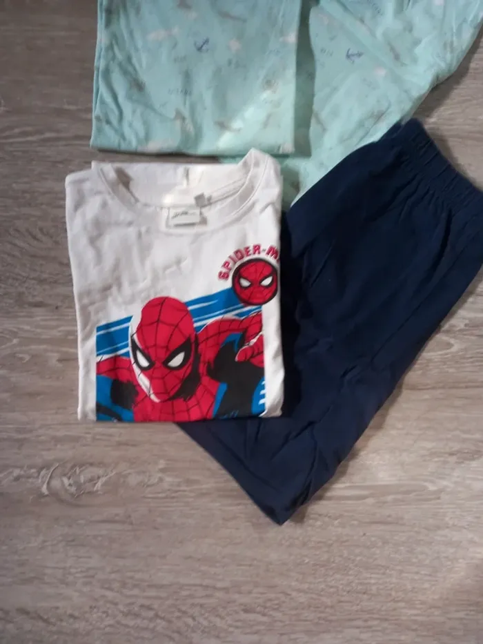 Pyjamas été garçon 10 ans - photo numéro 2