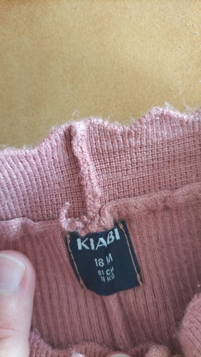 Legging rose Kiabi 18 mois - photo numéro 2