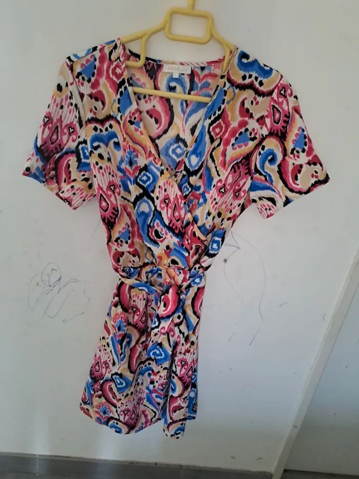 Robe multicolore Akoz de toi Taille L (40) - photo numéro 2
