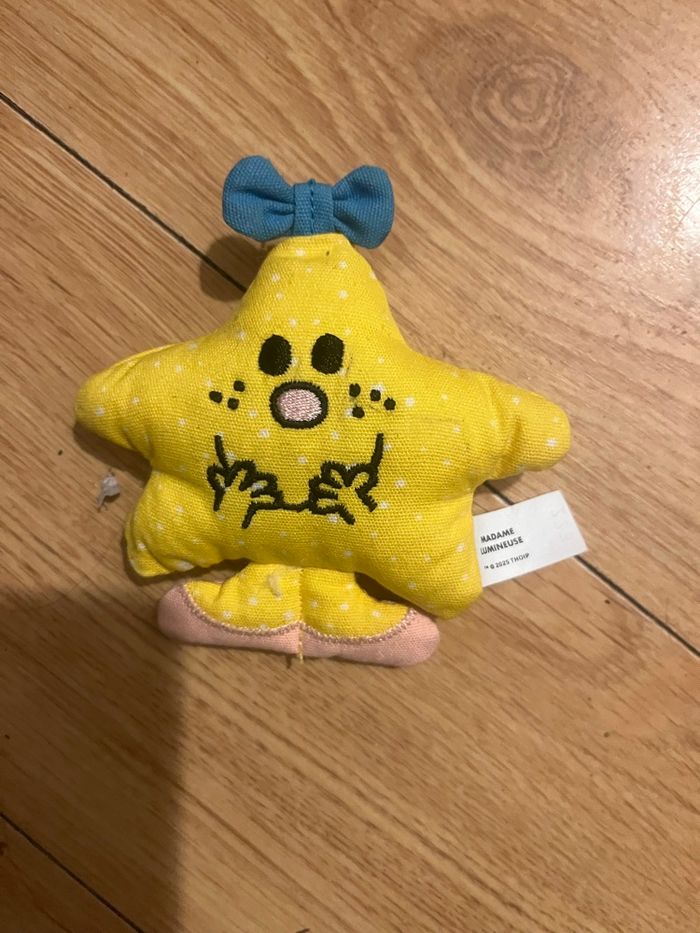 Peluche madame lumineuse