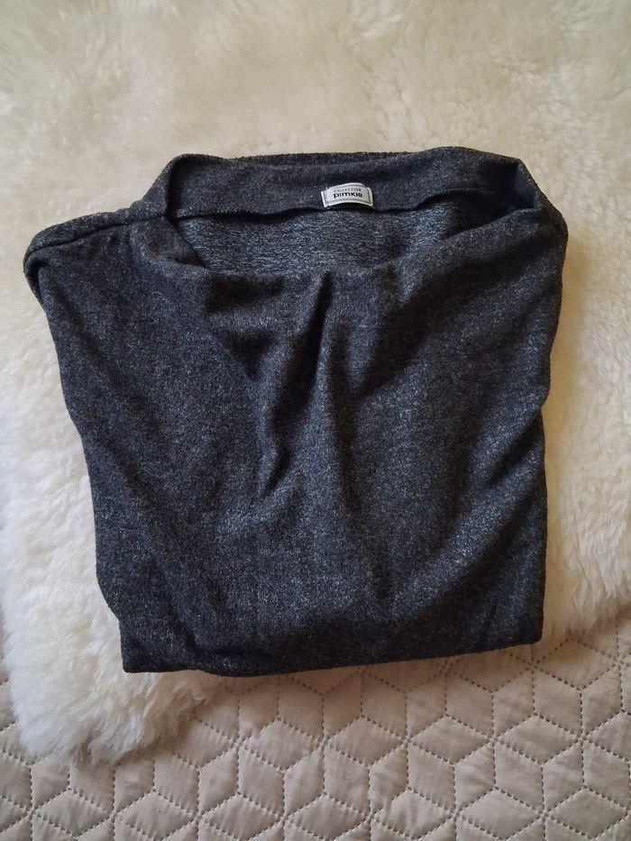 Joli pull gris foncé Pimkie  taille 38 - photo numéro 3