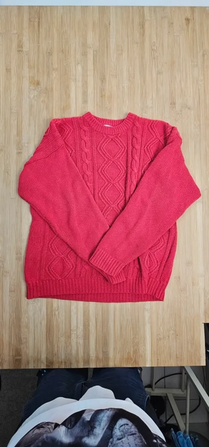 Pull vintage tricot T:xl - photo numéro 3
