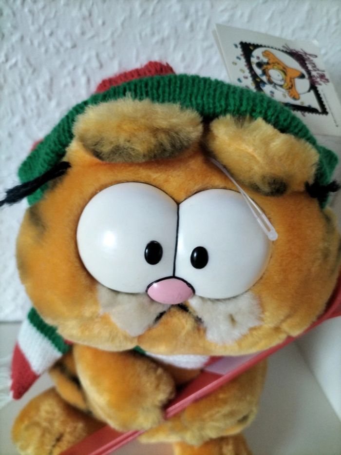 Peluche Garfield noel ski - photo numéro 2
