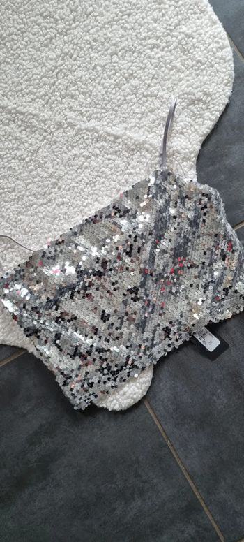 Petit haut sequins T38 pour soirée réveillon 🥳 fêtes