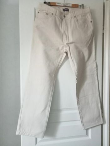 jean no gulty couleur crème / écru neuf taille 48