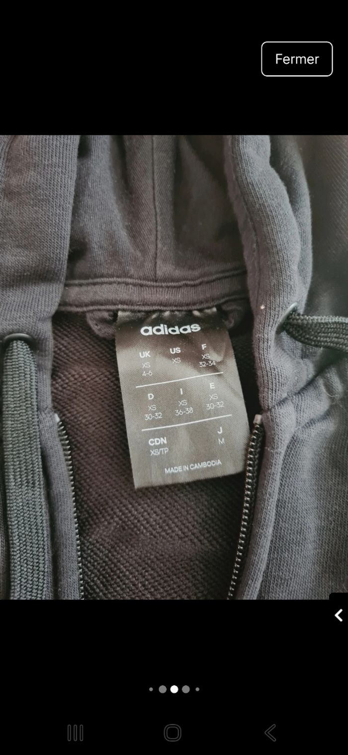 veste adidas unisexe - photo numéro 5