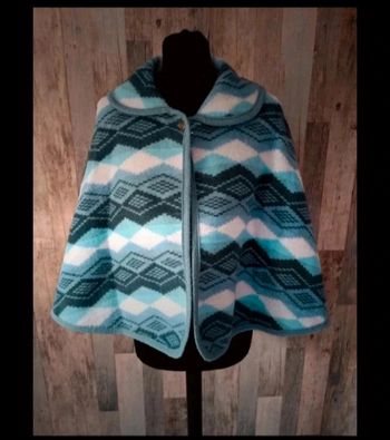 Poncho/cape Vintage taille unique