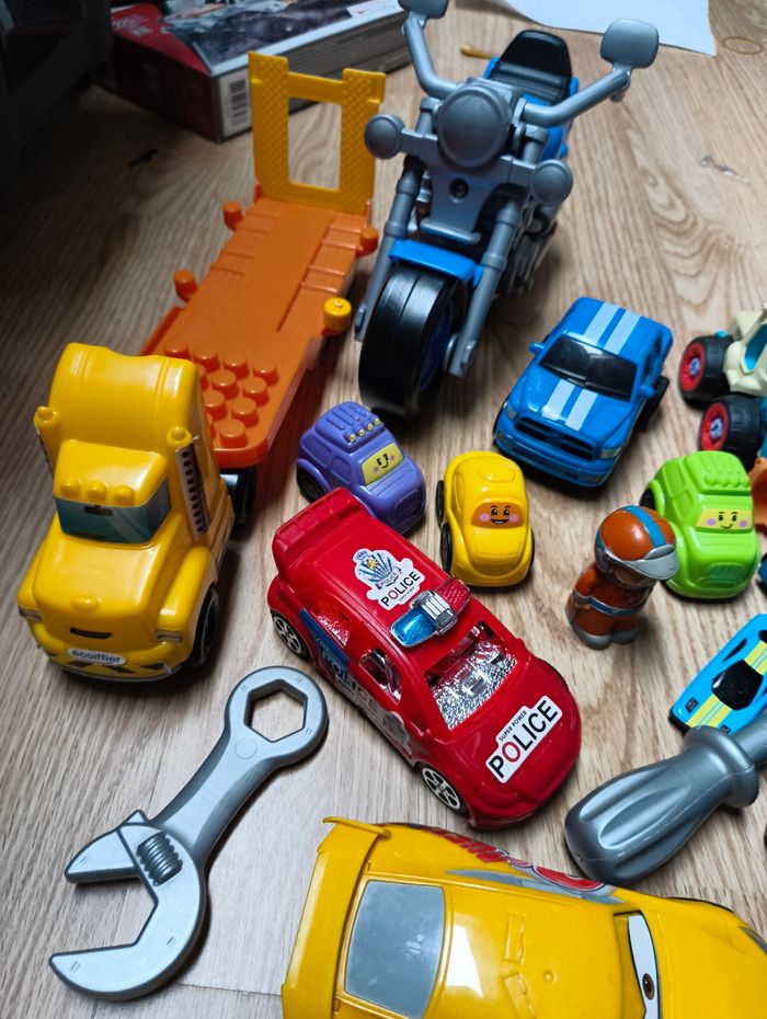 Jouets lot véhicules enfant - photo numéro 3