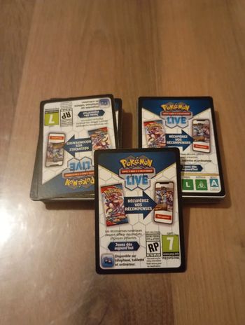 Lots de 100 Carte Pokémon code online