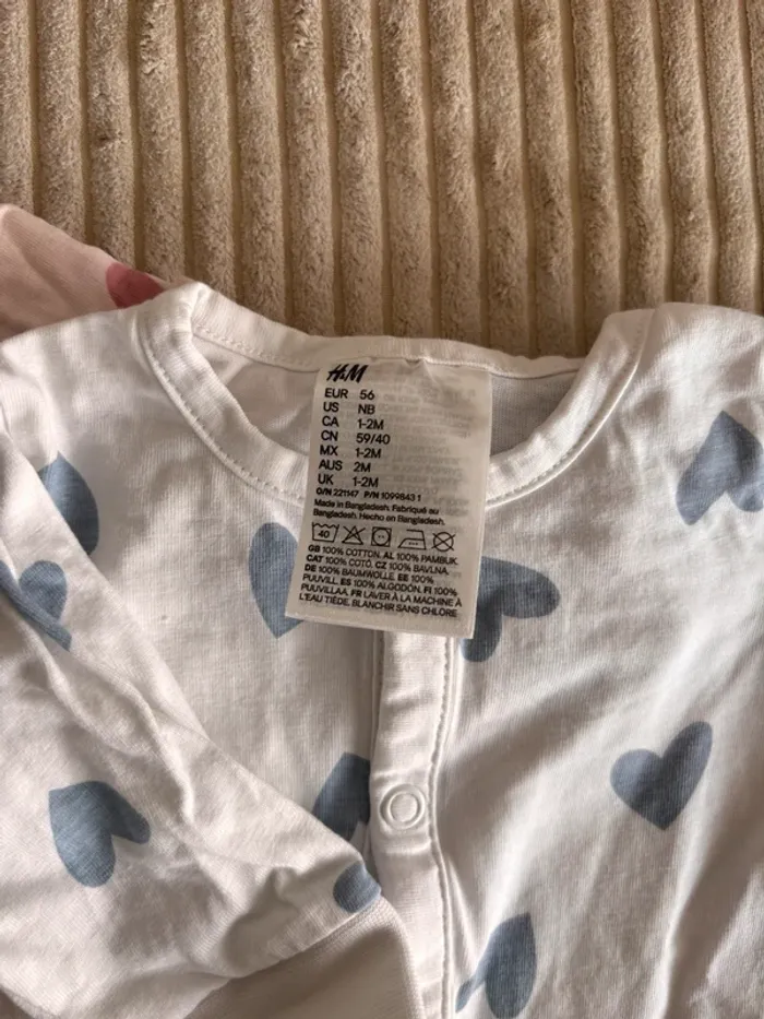 Lot 2 pyjama H&M - photo numéro 3