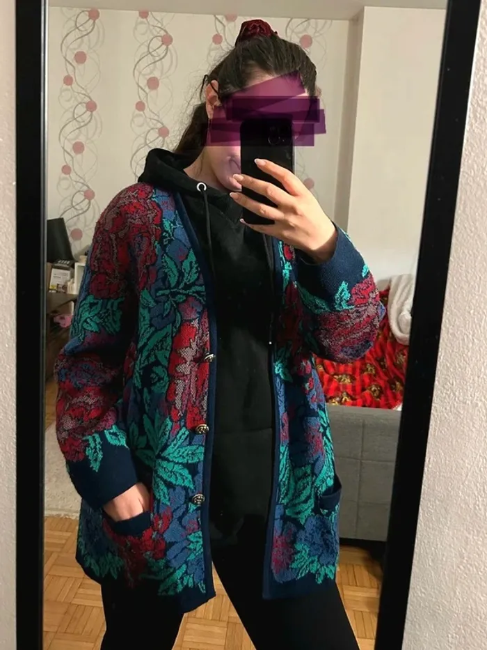 Gilet multicolores blouson - photo numéro 4