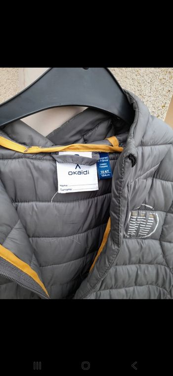 Blouson sans manches okaidi 14ans