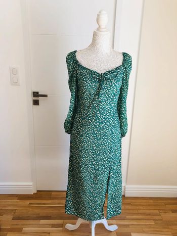 Robe d’été verte neuve Zara taille M/L