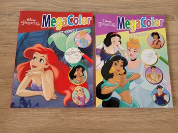 Lot de 2 livres de coloriages Disney