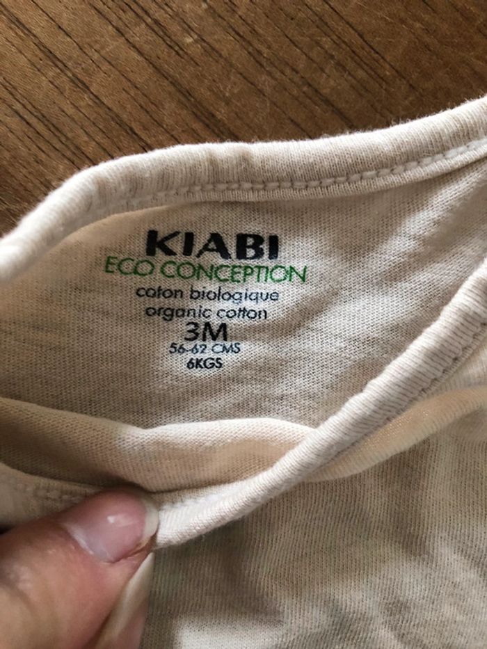 T-shirt manches longues 3 mois - photo numéro 2