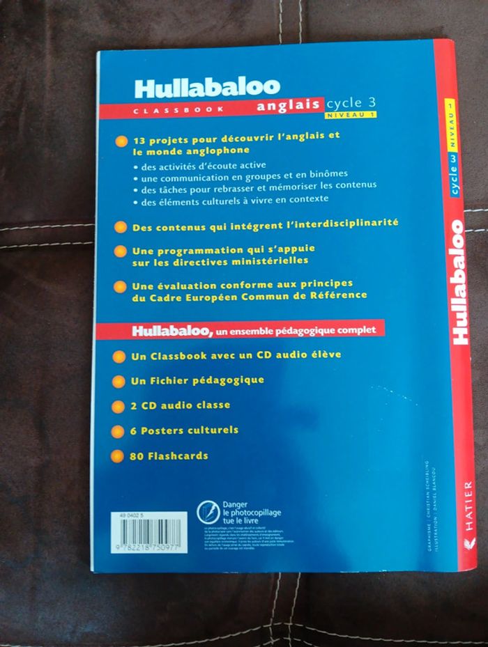 Fichier anglais cycle 3 Hullabaloo de 2005 - photo numéro 2