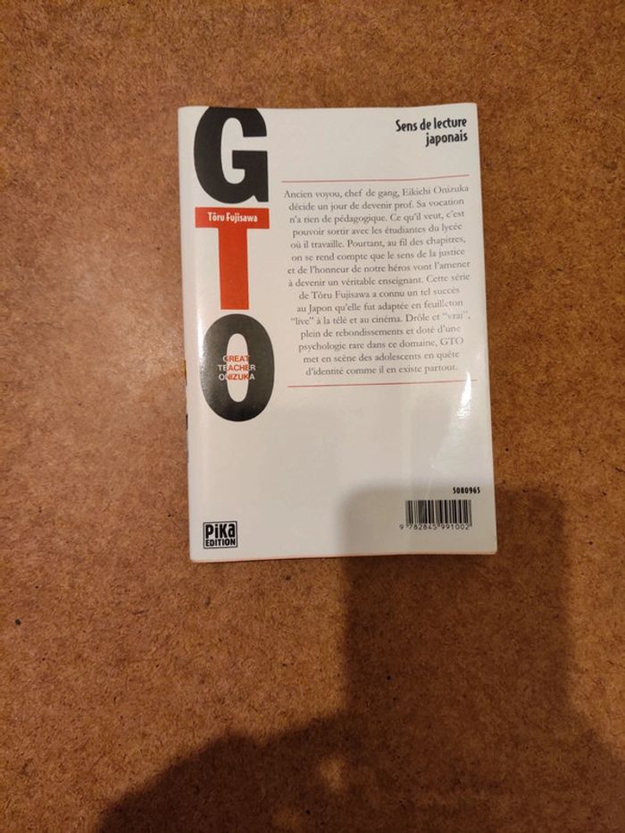 Manga Gto volume 1 - photo numéro 2