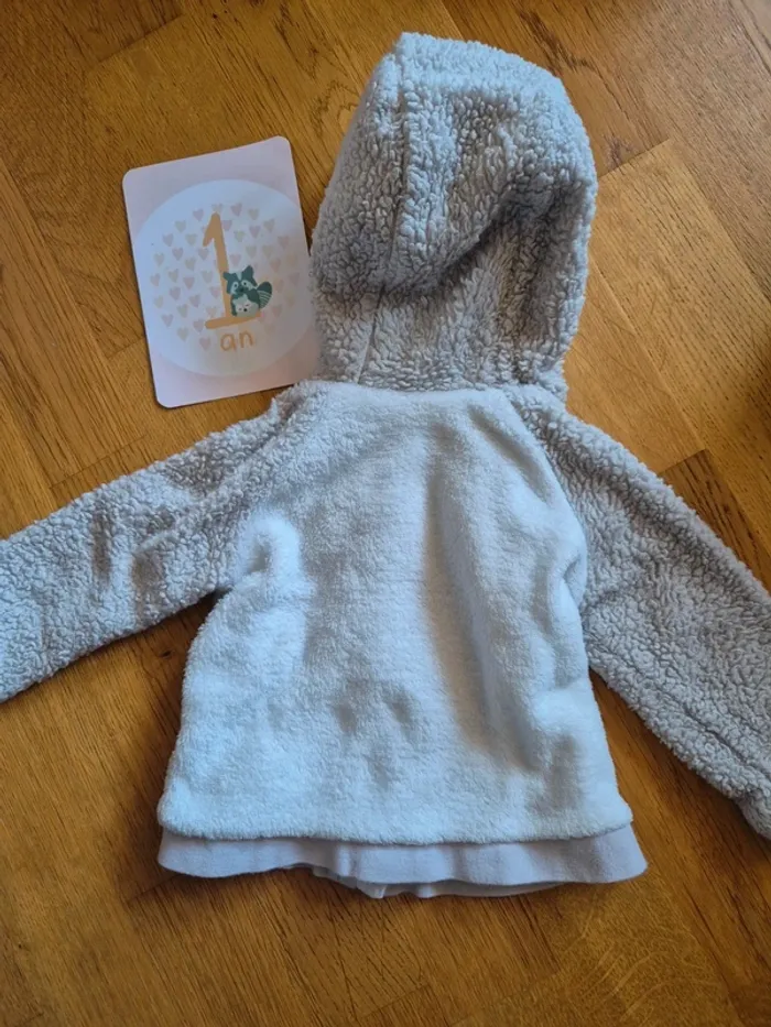 Gilet à capuche tout doux - photo numéro 2