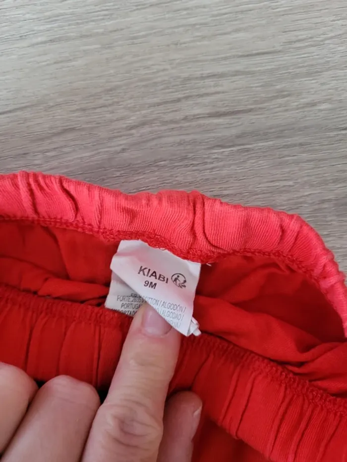 Lot de 2 shorts fille en 9 mois - photo numéro 4