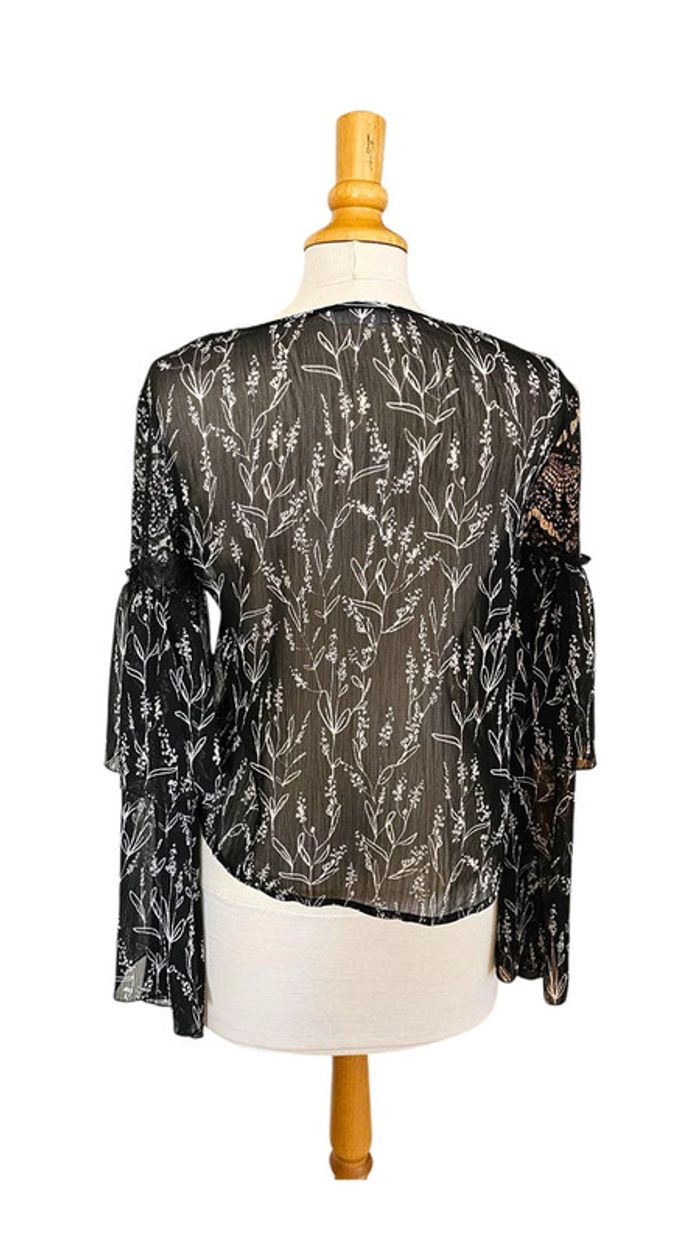 blouse Zara noir taille Xs - photo numéro 3