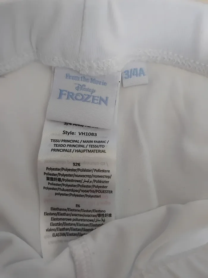 Legging Reine des neiges,  Frozen,  Disney, 3/4 ans,neuf - photo numéro 5