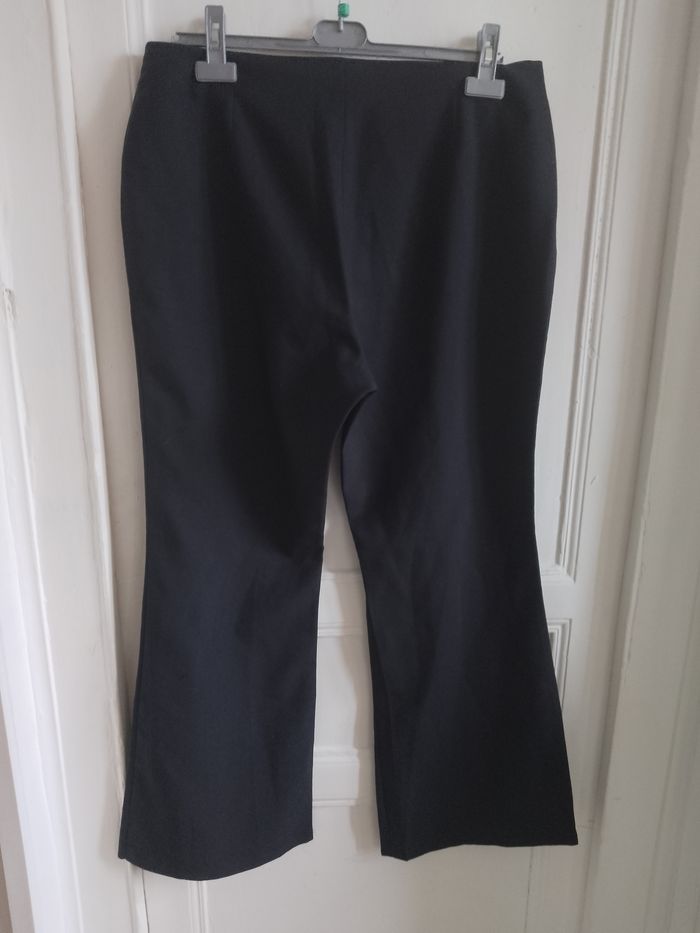 Pantalon noir en toile - photo numéro 2
