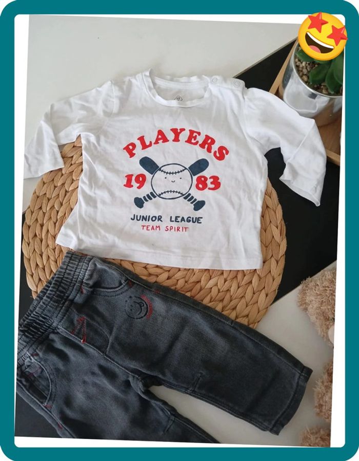 Ensemble bébé garçon Taille 9 mois🌿🦊 - photo numéro 5