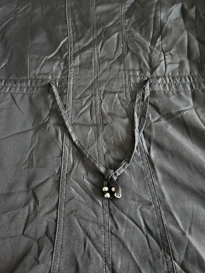 Manteau imperméable à capuche femme - Taille 42 / XL - MS Collection - Noir - photo numéro 11