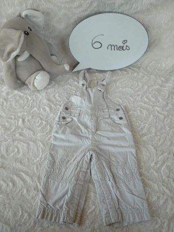 Salopette Garçon 6 mois Kitchoun