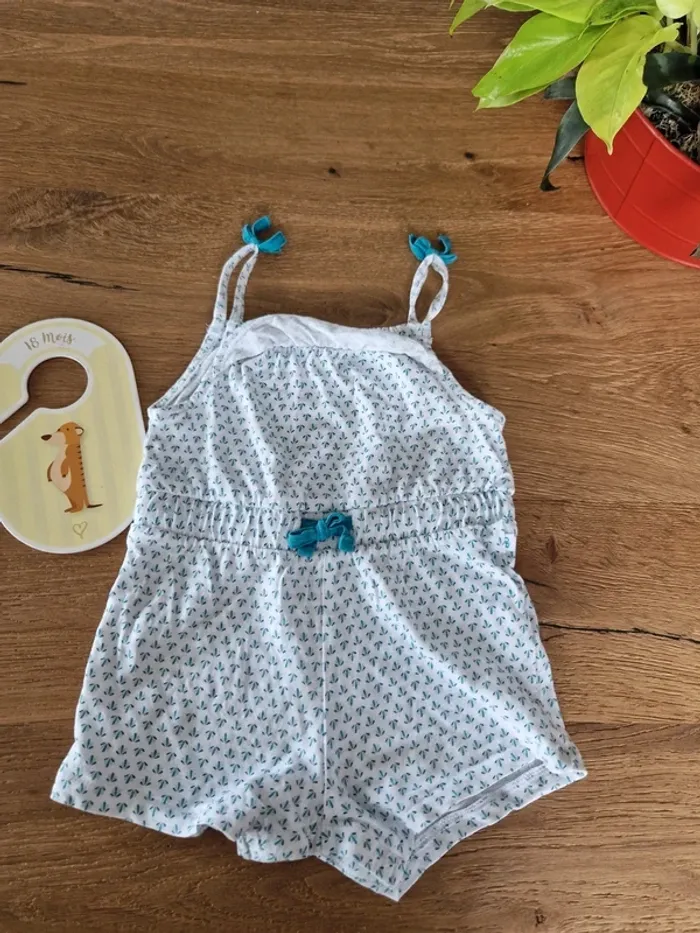 Combi-short - Taille 18 mois 80cm - Obaïbi - photo numéro 3