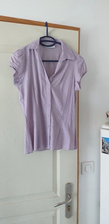 Chemisier mauve