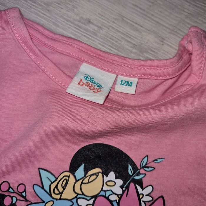 T-shirt manches courtes 12 mois Disney minnie - photo numéro 3