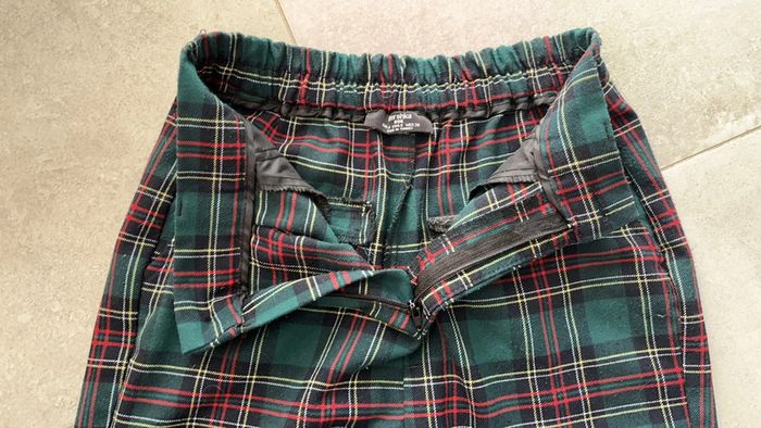 Pantalon tissu écossais - photo numéro 3