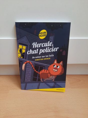 Livre Hercule,chat policier