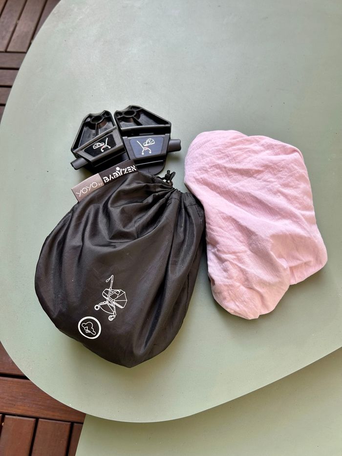 Nacelle Yoyo Babyzen - très bon état (avec adaptateurs et accessoires) - photo numéro 7