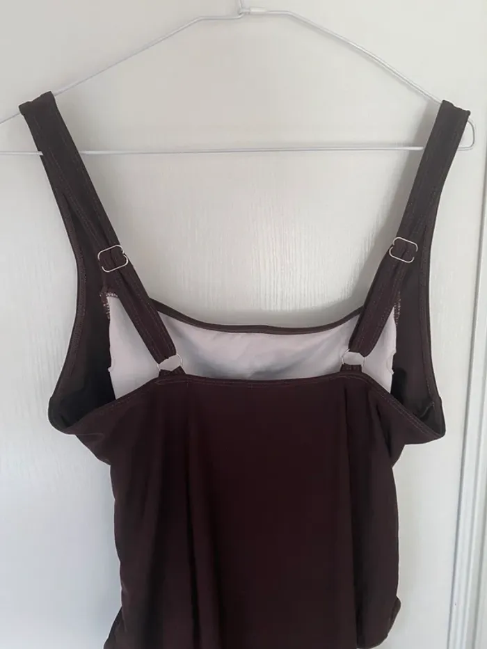 Maillot de bain plissé 1 pièce 44 - photo numéro 3
