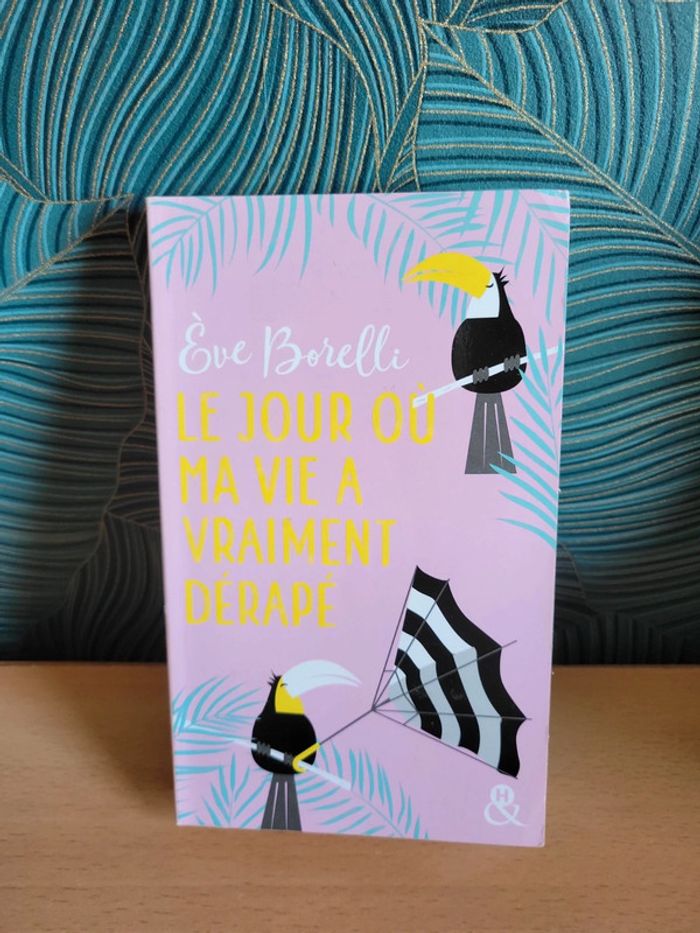 Livre roman "Le jour ou ma vie a vraiment dérapé" de Eve Borelli