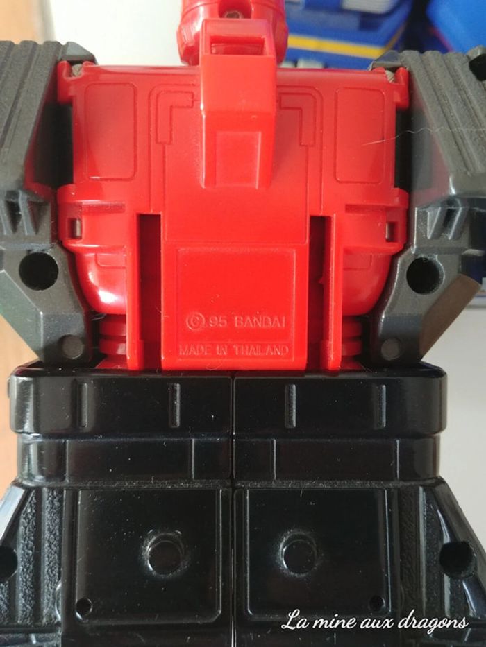 Bandai 1995 Power Rangers Mighty Morphin Deluxe Zeo Megazord robot Shogun - photo numéro 2