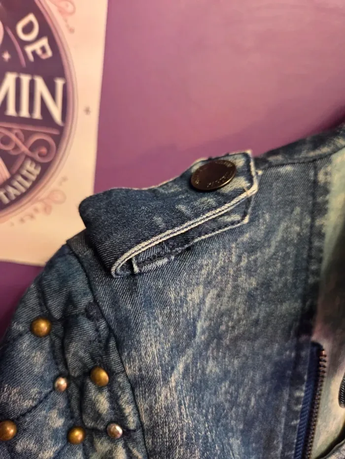 Veste en jean Kaporal T40 – Style rock & chic - photo numéro 10