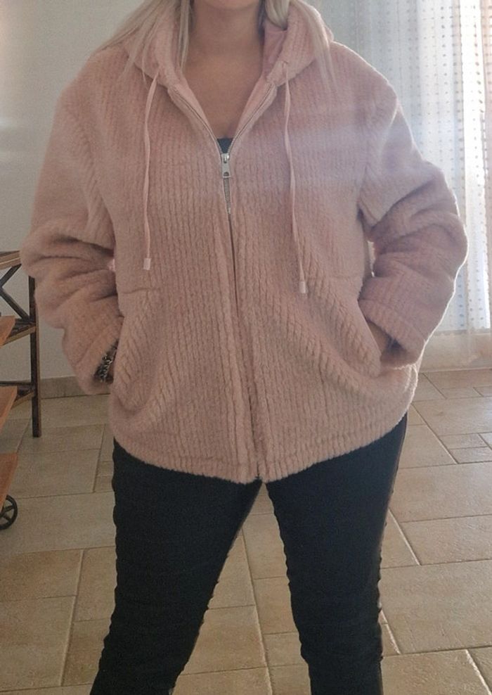 Veste fausse fourrure rose C.M.P.55 - photo numéro 14