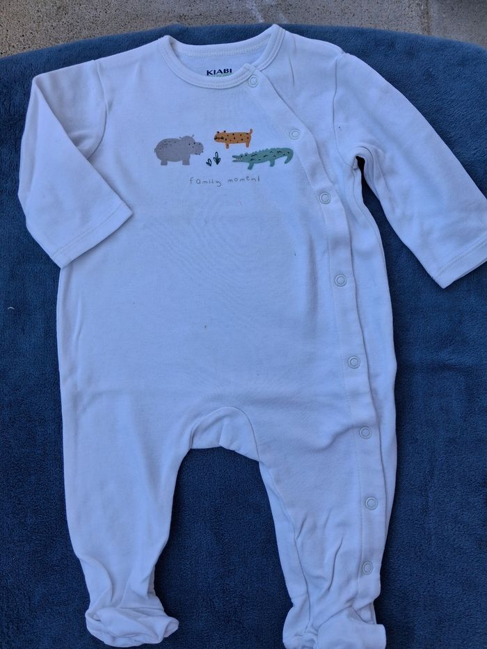 Pyjama fin mixte 6 mois kiabi