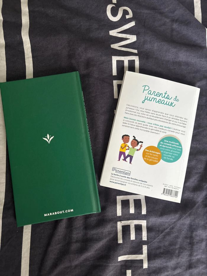 Lot de 2 petits livres « parents de jumeaux et petit remèdes phyto » - photo numéro 2