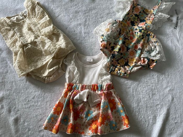 Lot de vêtements fille 3 mois - photo numéro 4