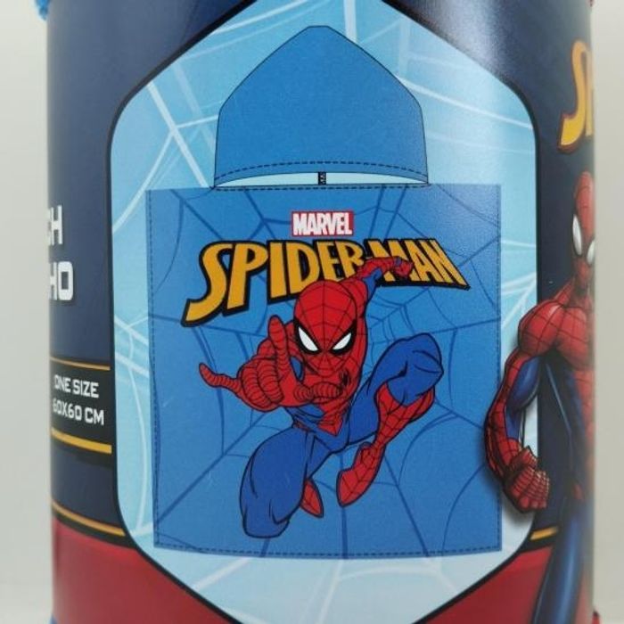 SPIDERMAN - Poncho Coton Marvel 60x60cm