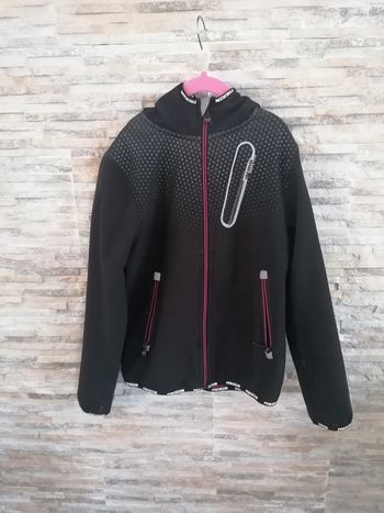 Veste zippée fille freegun taille 12ans