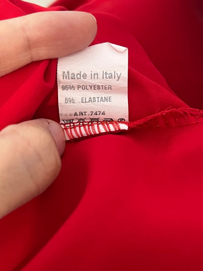 Chemise rouge taille unique - photo numéro 5