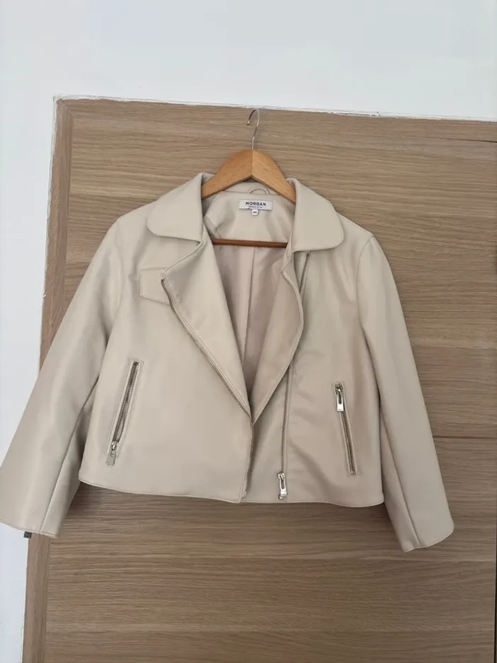 Veste similicuir femme - photo numéro 4